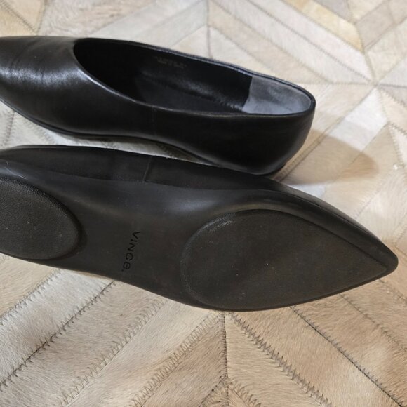Vince Lex pointed toe flats asymmetrical size 6.5 - Picture 3 of 3